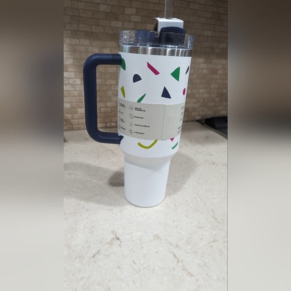 Stanley 40 oz Abstract Geo Target Exclusive H2.0 FlowState Quencher Tumbler New - Picture 3 of 6